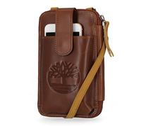 Timberland RFID Leder Handy Crossbody Wallet Bag, Borsa a Tracolla in Pelle Donna, Cognac (Rosa Antico), Taglia Unica