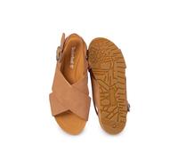 Timberland Malibu Waves Basic X Strap, Sandali, Donna, Medium Beige Suede, 39 EU
