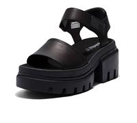 Timberland - Everleigh - Sandali neri con suola platform-Nero 37