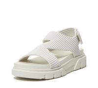 Timberland Sandalo da donna Greyfield con 2 cinturini, Maglia bianca., 7.5 Wide