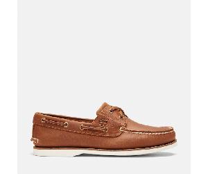 Timberland - Scarpa da Barca Classic 2-Eye da Uomo in marrone, Uomo, marrone, Taglia: 43.5