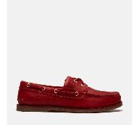 Timberland - Scarpa da Barca Classic 2-Eye da Uomo in rosso, Uomo, rosso, Taglia: 45