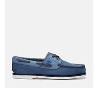 Timberland Mocassino Classic Boat Scarpa da Barca Uomo Pelle Blu Scuro 41