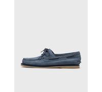 Timberland Scarpa da Barca Classic Uomo Tomaia in Pelle Blu Suede