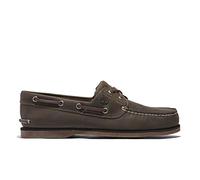 Timberland Scarpa da Barca Classica da Uomo con 2 Occhielli, Olv Pieno Fiore, 40 EU
