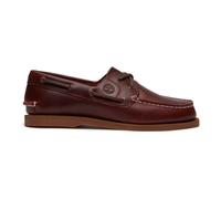Timberland Scarpa da Barca Donna Classic Tomaia in Pelle Burgundy