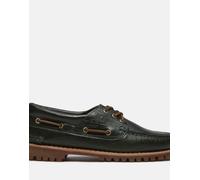 Timberland scarpa da barca in verde scuro con grana e verde scuro 43.5