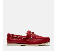 Timberland - Scarpa da Barca Lake House Classic 2-Eye da Uomo in rosso, Uomo, rosso, Taglia: 43