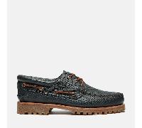 Timberland - Scarpa da Barca Timberland Authentic 3-Eye Lug Handsewn da Uomo in verde scuro, Uomo, verde, Taglia: 39.5