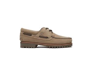 Timberland Scarpa Uomo da Barca Mix Tape Authentic 3-Eye Lug Beige TB0A2PDQET5