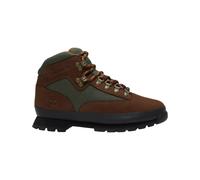 Timberland - Euro Hiker Mid Lace Up Boot Dark Brown Nubuck per Uomo in Pelle - Taglia 8,5 US