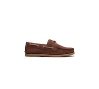 Timberland Scarpa da Barca Lake House Classic 2-Eye da Uomo Marrone Scuro Taglia 46