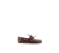 TIMBERLAND - Scarpe da barca uomo 2-eye in pelle marrone