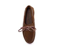 TIMBERLAND - Scarpe da barca uomo 2-eye in pelle marrone
