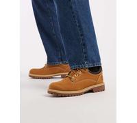 Timberland - Scarpe stringate in nabuk color grano-Giallo 44