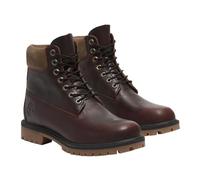 Timberland Scarpe Uomo, Modello Stivaletti Anfibi TB0A41MW, Realizzate in Pelle. Marrone