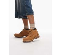 Timberland - Scarponcini chukka medi color grano impermeabili stringati-Marrone 41.5