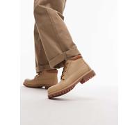 Timberland - Scarponcini chukka medi stringati impermeabili beige-Neutro 43