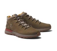Timberland Scarponcini da Trekking da Uomo Sprint, Nabuk Verde Oliva, 45.5 EU