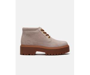 Timberland - Scarponcini stringati medi in camoscio viola chiaro 39.5