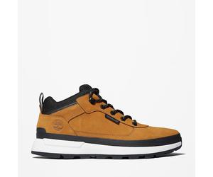 Timberland Scarponcino Sneaker Uomo Field Trekker Low con Tomaia in Pelle Giallo Wheat