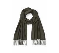 TIMBERLAND - Sciarpa uomo con frange e ricamo logo