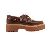 Timberland, ,Shoes ,Donna ,Marrone ,37 EU Stone Street Leather Platform Mocassini