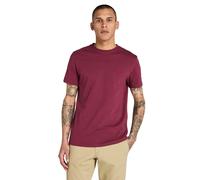 Timberland - short sleeve Tee Bordeaux - Abbigliamento S Bordeaux