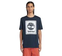 Timberland Short Sleeve Tee Maglietta da Uomo, Zaffiro Scuro, L
