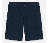 Timberland - Shorts Cargo in Popeline Brookline da Uomo in blu scuro, Uomo, blu, Taglia: 36