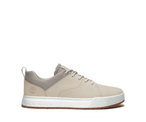 Timberland Sneaker Bassa da Uomo Maple Grove in Pelle Beige