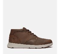 Timberland Parker Street Mid, Stivali Sneaker Uomo, Marrone Scuro Pieno Fiore, 43 EU