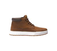Timberland - Sneakers in cuoio dal profilo leggermente rialzato - Maple Grove Mid Lace Up Sneaker Medium Brown per Uomo in Pelle - Taglia 10 US - Marrone