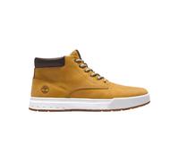Timberland - Sneakers in cuoio dal profilo leggermente rialzato - Maple Grove Mid Lace Up Sneaker Wheat per Uomo in Pelle - Taglia 8,5 US - Marrone