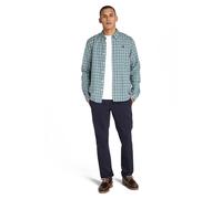 Timberland - Solucell Gingham Shirt - Camicia XL turchese