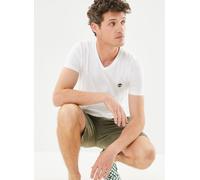 Timberland - SS Dunstan River Jersey V Neck Tee Slim Bianco - Abbigliamento M Bianco