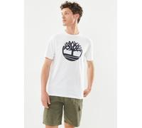 Timberland - SS Kennebec River Tree Logo Tee Bianco - Abbigliamento M Bianco