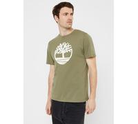 Timberland - SS Kennebec River Tree Logo Tee Verde - Abbigliamento S Verde