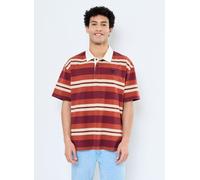 Timberland - SS Striped Rugby Polo Bordeaux - Abbigliamento XL Bordeaux