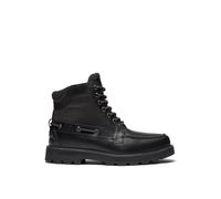 Timberland - Stivali medi stringati neri in pelle-Nero 41.5