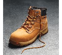 Timberland - Stivale da Lavoro Impermeabile con Puntale in Composito TiTAN EV 6" da Uomo in giallo, Uomo, giallo, Taglia: 42