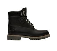 Timberland Stivale impermeabile da uomo, 15,2 cm, con lacci, nero, largo 42 cm