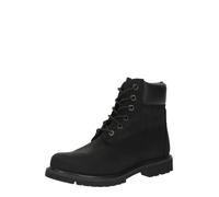 Timberland - Stivali premium da 6" in nubuck neri-Nero 36