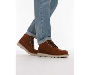Timberland - Stivali chukka medi stringati in camoscio marrone medio 42