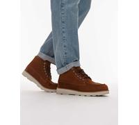 Timberland - Stivali chukka medi stringati in camoscio marrone medio 44.5