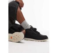 Timberland - Stivali chukka stringati medi neri in camoscio-Nero 40