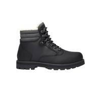 Timberland - Stivali impermeabili e caldi in pelle - Britton Road Mid Warm Lined Waterproof Boot Black Full Grain per Uomo in Poliestere Riciclato - Taglia 11 US - Nero