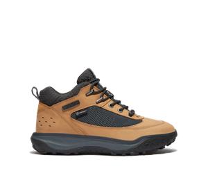 Timberland Stivali Impermeabili TimberCush Motion 7 Mid Lace Tomaia in Pelle Marrone Caffe