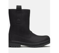 Timberland - Stivali medi in nabuk neri-Nero 45