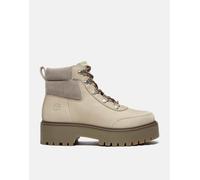 Timberland - Stivali medi stringati in nabuk grigio medio 39.5